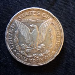 1 Troy Oz Morgan Round
