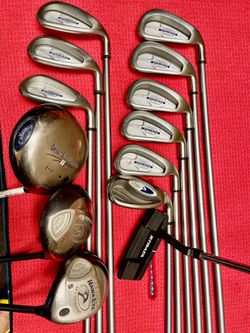 Callaway Golf Club For Man Right Hand With Putter And Golf Cart Bag Included
