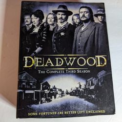 Six DVD Box Set Deadwood The Complete Third Season 