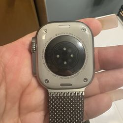 Apple Watch Ultra 49mm Titanium And Ceramic Sapphire Crystal Watch 