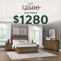 Costco Pierson 3-piece King size bedroom set