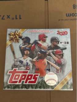 MLB 2020 Topps Holiday Mega Box Factory Sealed New Baseball RC Relic