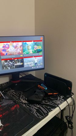 Nintendo Switch 2 + 165 Hz gaming monitor