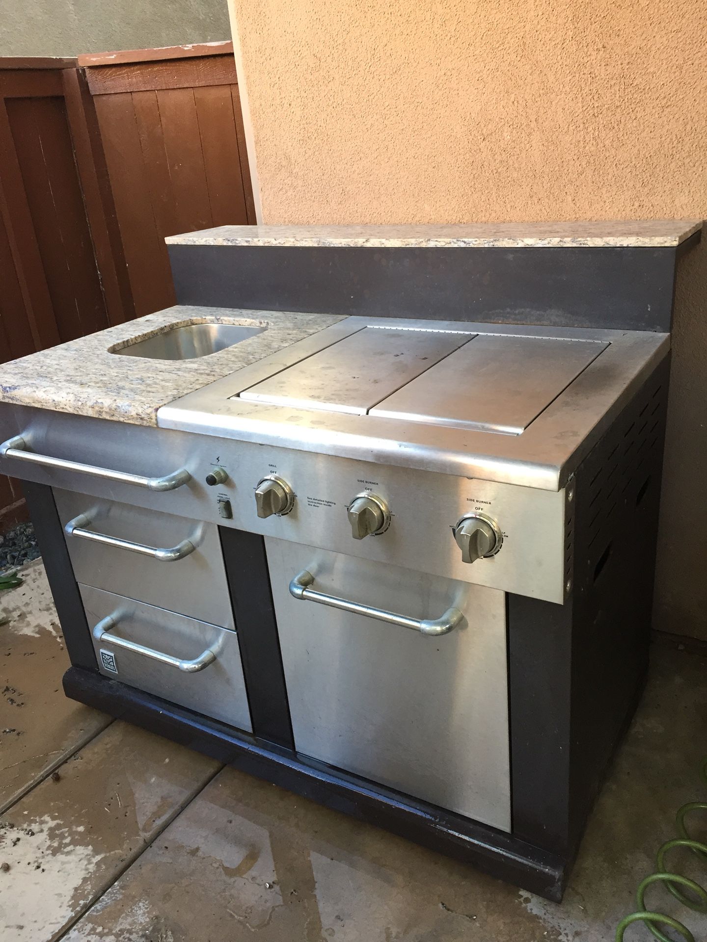 master forge outdoor kitchen