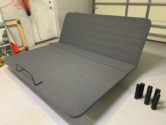 Motorized, adjustable steel bed frame from Mattress Firm