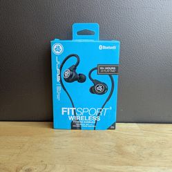 JLAS.  FIT SPORT WIRELESS FITNESS EARBUDS 