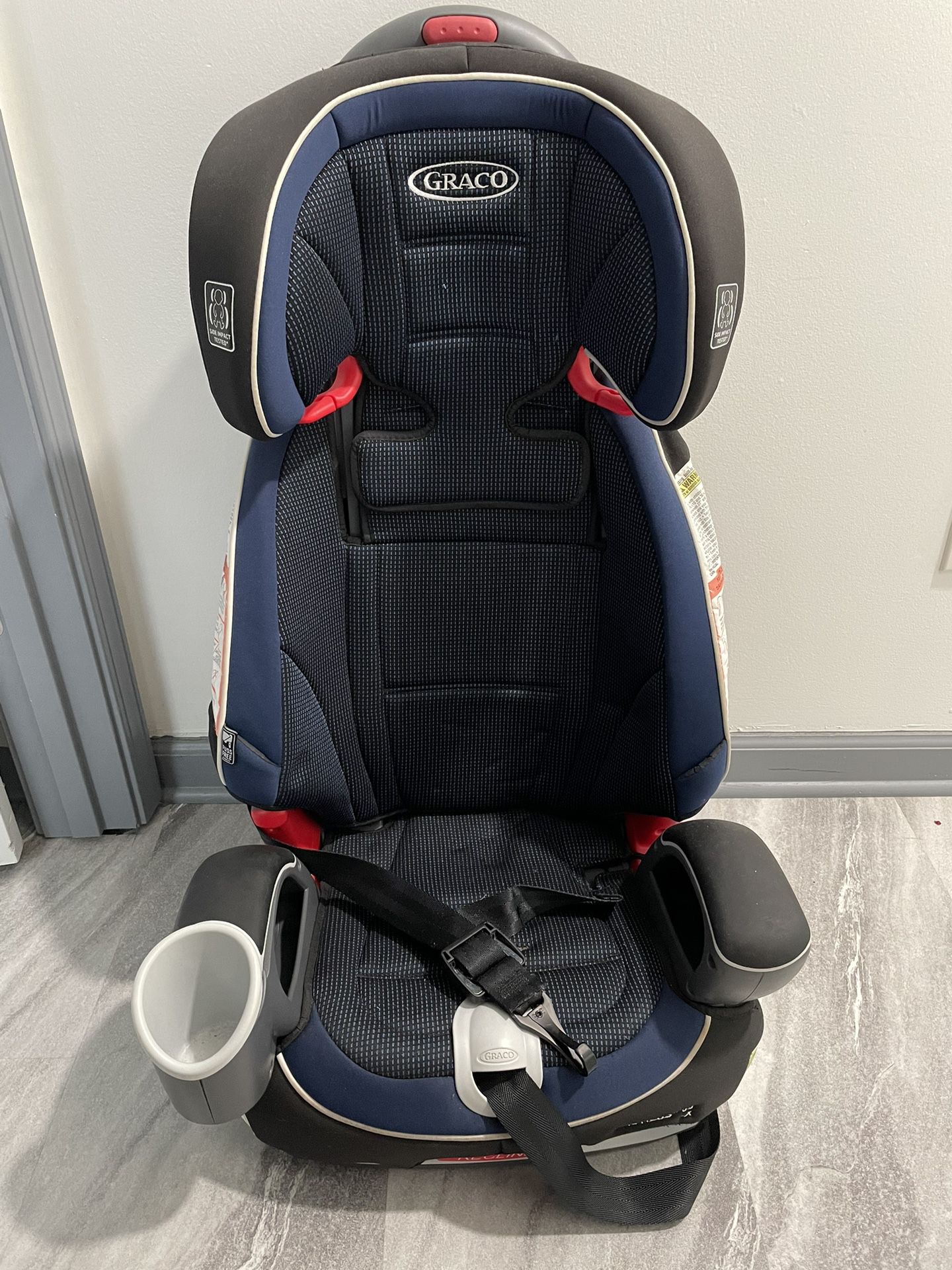 Big Kid Booster Seat With Back