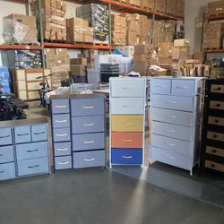 Various storage cabinets, cloth cabinets