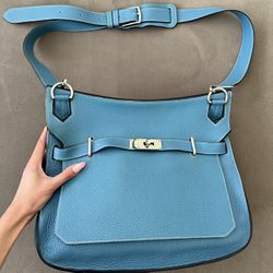 100% Authentic Jypsiere  Hermès 34” Togo leather 