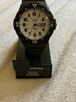Black Casio Watch - Outdoors - Water Resistant - Wrist Watch - Clock