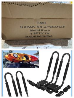 New 2 Sets of Kayak J rack roof racks, $50 for both sets or $30 per set