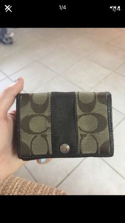 COACH bifold wallet