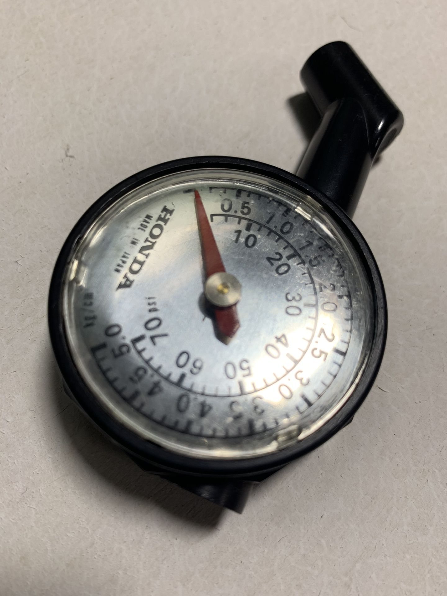 Vintage Honda Air Pressure Tire Gauge w/ Pouch