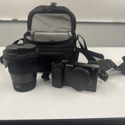 Sony A6000 Camera w/ Sigma 16mm Lens f/1.4 DC DN Contemporary
