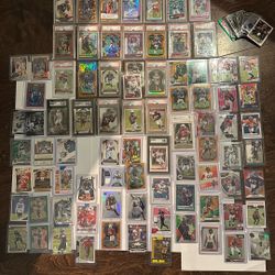 Rare NFL Card Collection Beckett, PSA, SGC graded Etc + Extra Ungraded Packs(3-5)
