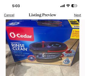 O-Cedar Easywring Rinse Clean Mop
