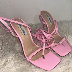 PINK STEVEN MADDEN HEELS