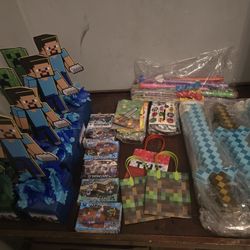 Minecraft  Party  Supplies 
