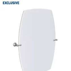 Moen Rockcliff Extra-Large Modern Frameless Wall Mount Bathroom Mirror