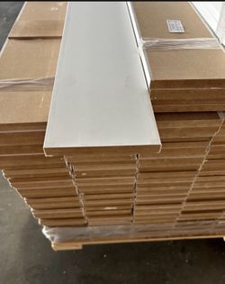 $8.99/pc 4 -1/2 inch Flat/Squared Wall base for Baseboard Moulding SPECIAL PRICE 16 Feet     $8.99 per piece     16 feet /pc