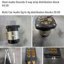 Car Audio Installation Items