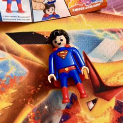 Kinder Surprise Eggs-DC Super Heroes Playmobil Figure Superman