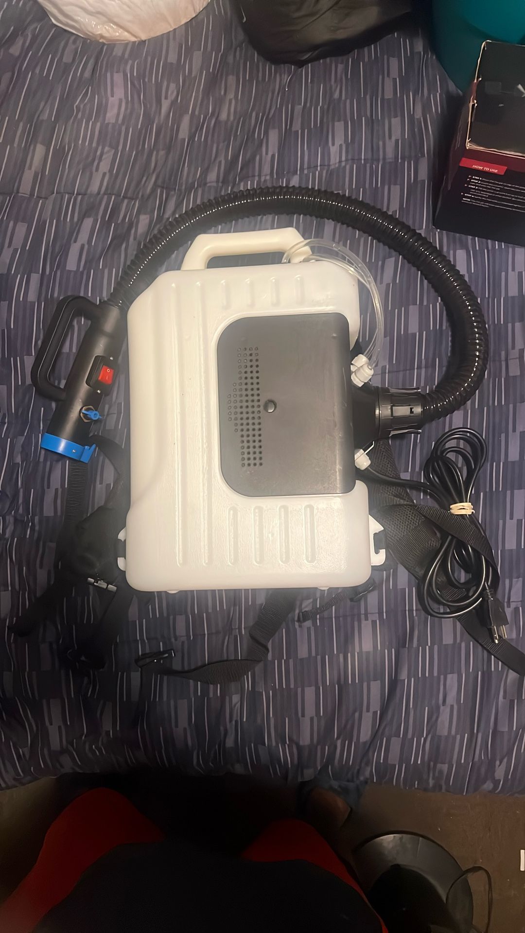 Backpack Electric Power Washer Sprayer Air Blower Dryer Works! 100%