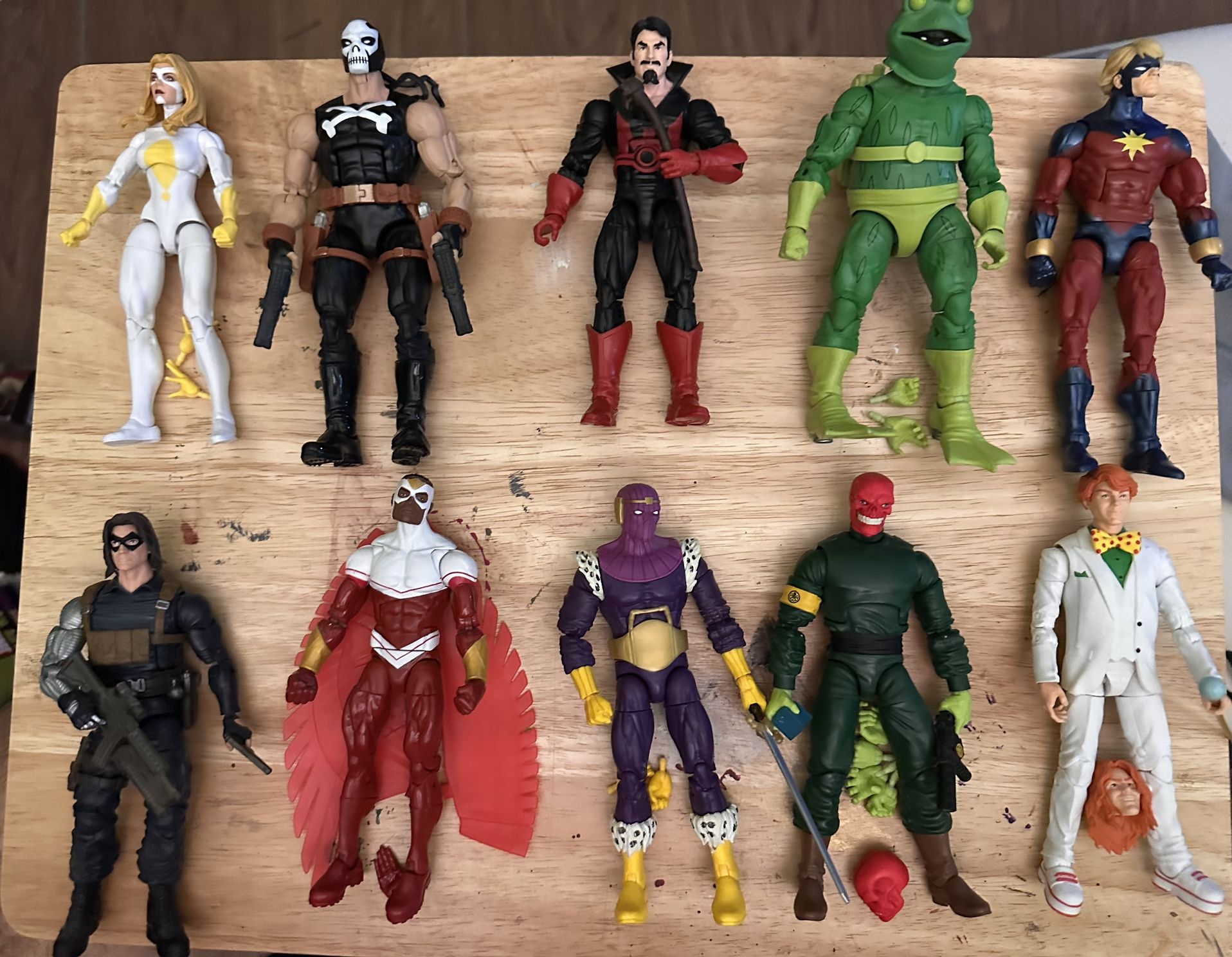 Marvel Legends Lot 10 Figures