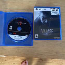 Diablo 4 And Resident Evil Ps5