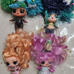 4 l.o.l dolls