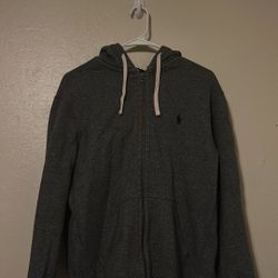 Grey Polo Sweater