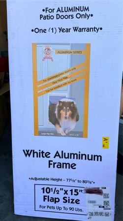 Pet patio door