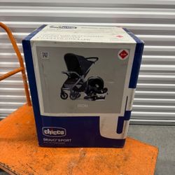 Brand NEW! Chico Bravo Sport Trio Travel System Stroller&Carseat 