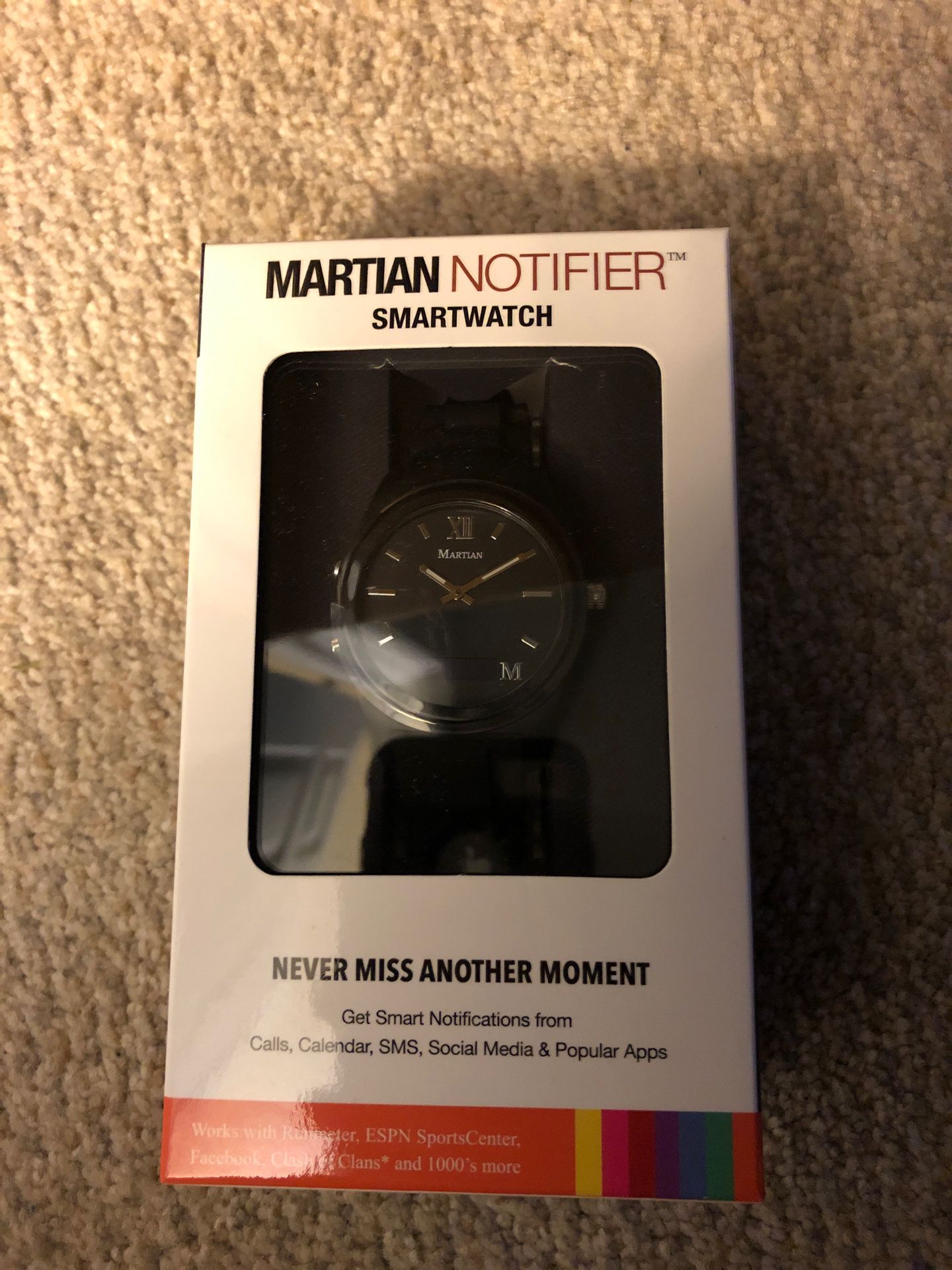 Martian Notifier smartwatch