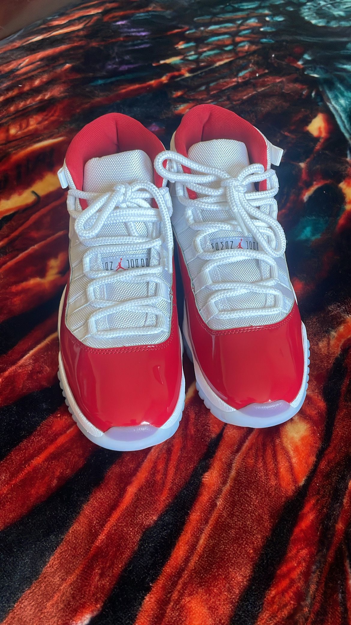 Cherry Red Jordan 11s (7.5)