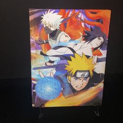 Naruto 3D Lenticular Anime Poster 