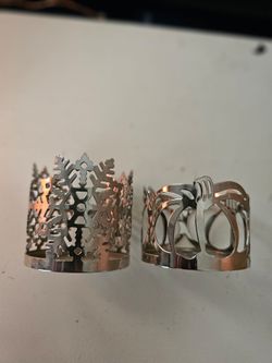 Slatkin & Co. for Bath & Body Works mini candle holders