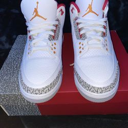 Jordan 3 Cardinal Red