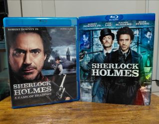 Sherlock Holmes Robert Downey Jr. 2 movies.