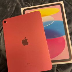 Pink Apple iPad 10th Gen