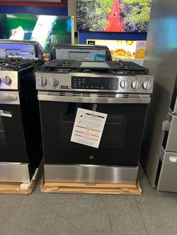 GE ISLAND GAS RANGE