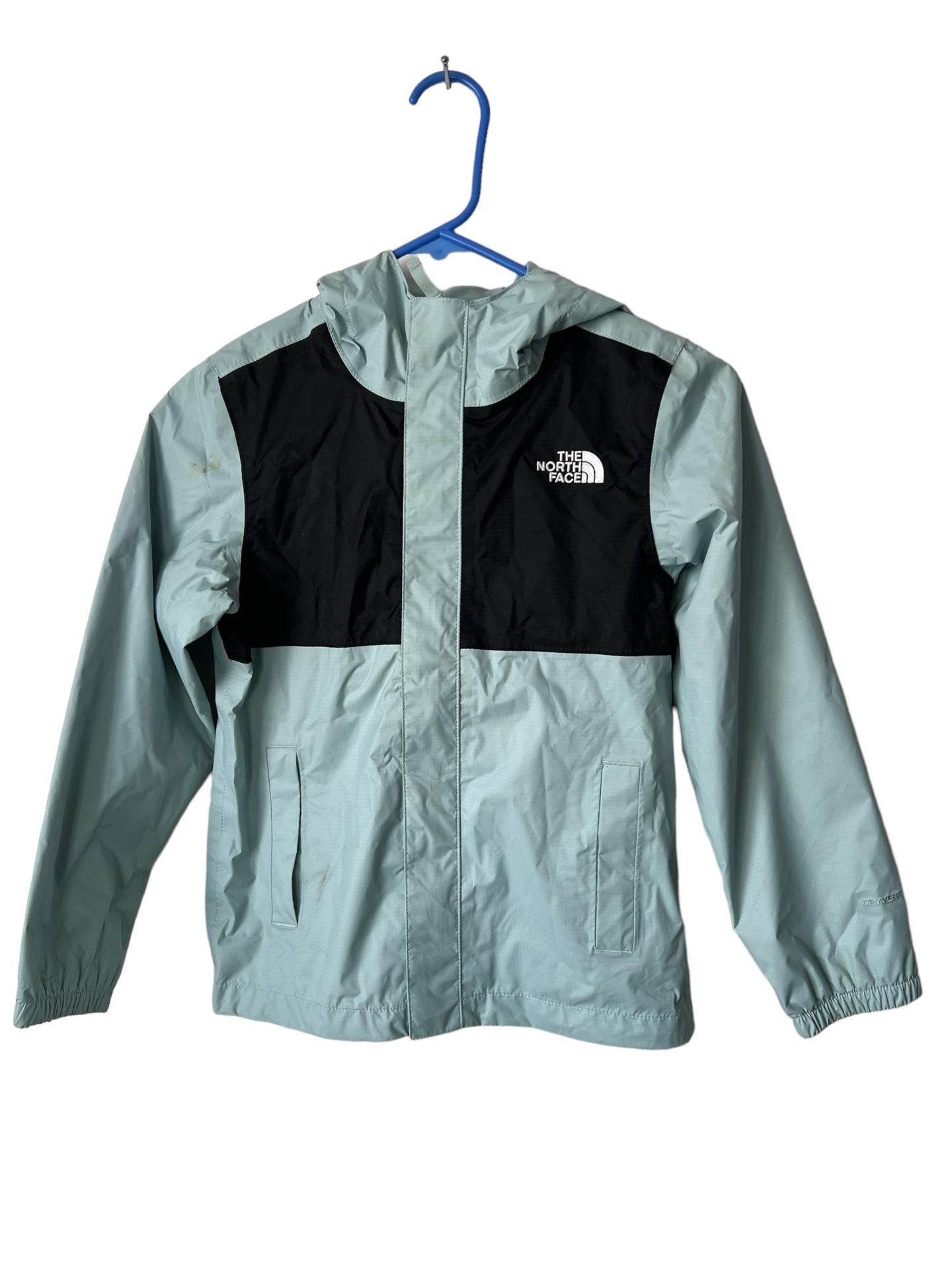 The North Face Youth Jamie Shell Jacket  This stylish jacket from The North Face is perfect for your little one's outdoor adventures. The teal hoodie 