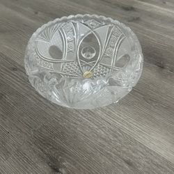 Hand Made Crystal Bowl 