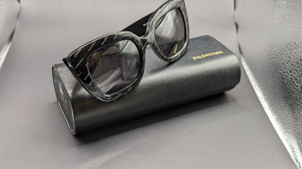 Balenciaga Sunglasses/LOGOMANIA /Blk/Blk/Ladies/Ba 130 05 A 22 display picture 1