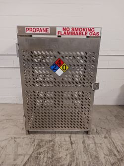 Propane Cage And Tanks For Forklift-Warehouse