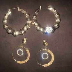 GOLD PLATED EARRINGS 