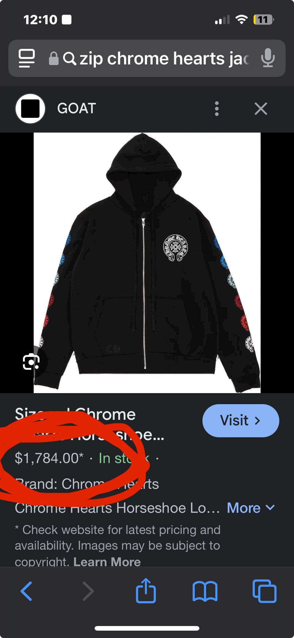Chrome Heart Jacket 