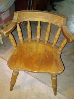Antique Wood Chair 