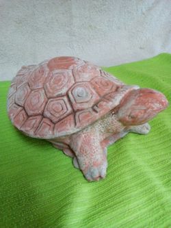 Terracotta Tortoise Garden Figure 