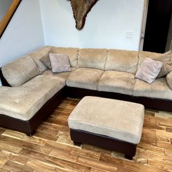 FREE Sectional + Ottoman